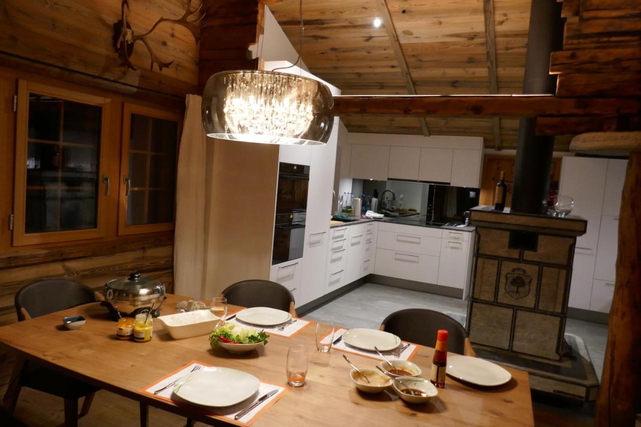 Chalet Birkhahn Saas-Fee Luaran gambar